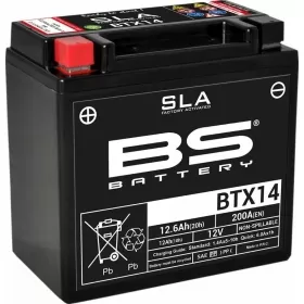 Battery BS BATTERY BTX14 (FA) SLA 12V / 12Ah