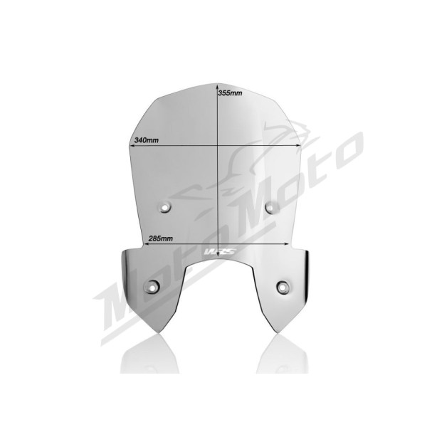 WRS KT002F INTERMEDIO Priekinis stiklas Lengvai Tamsintas KTM Adventure 1050-1190cc 13-18