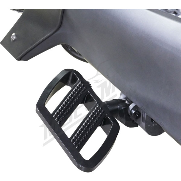 SHOW CHROME Combat Driver's Floorboards Black Can Am Ryker 600-900 19-24
