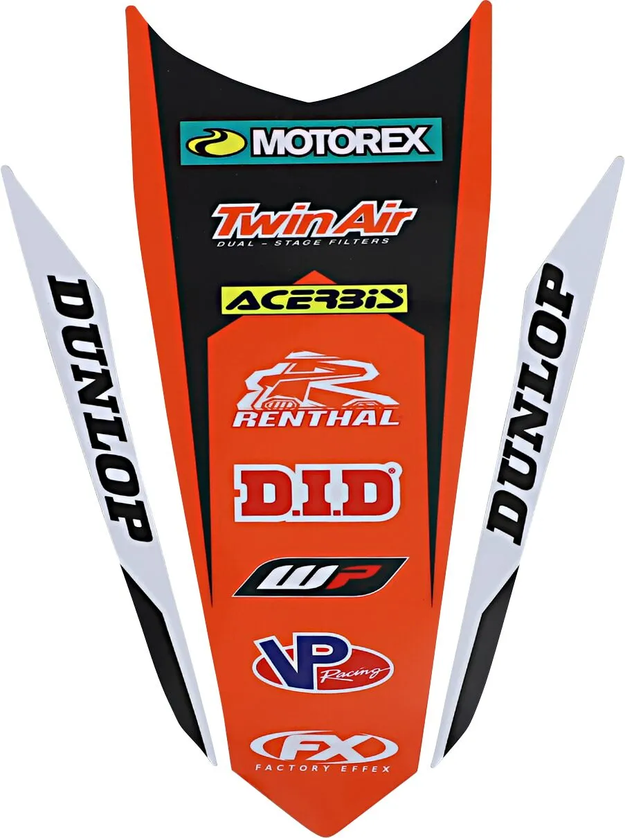 FACTORY EFFEX Rear Fender Kit KTM SX / SX-F / XC / XC-F 125-450cc 18-23