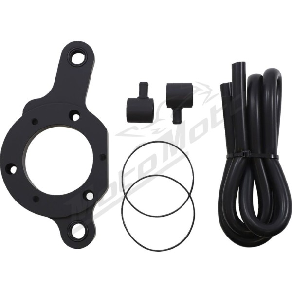 TRASK External Breather Kit for Assault Charge Air Cleaner Harley Davidson 1750-1977cc 17-24