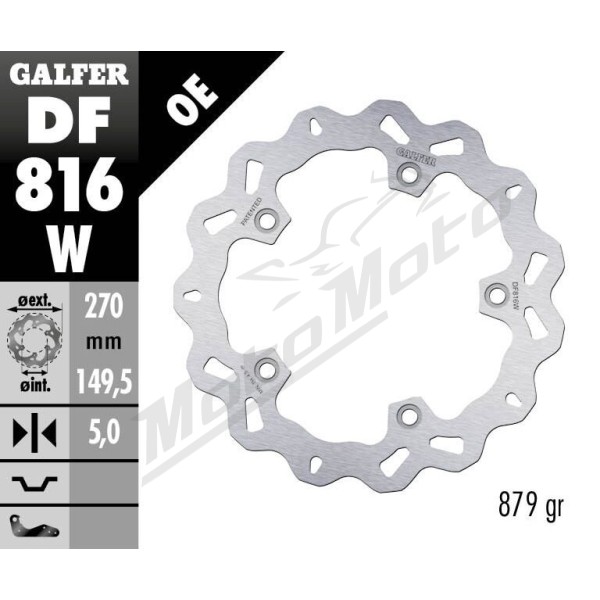 GALFER Wave® Front Brake Rotor BMW C600 Sport / C650 GT / C Evolution 12-21