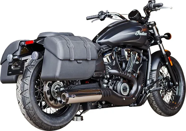 S&S CYCLE Grand National Slip-On Mufflers Indian Scout / Sport Scout 999-1250cc 24-25