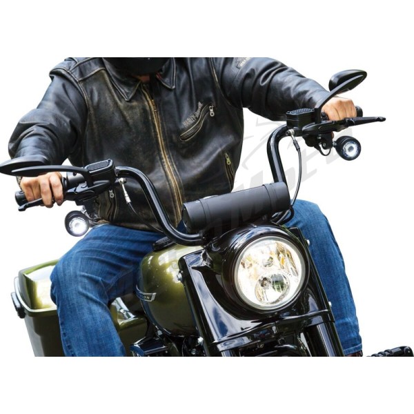 KURYAKYN Trigger Levers Kit Black Harley Davidson FLHC / FLHR / FLTRX / FLTRXSE / FLTRXS 1750/1923 17-20 