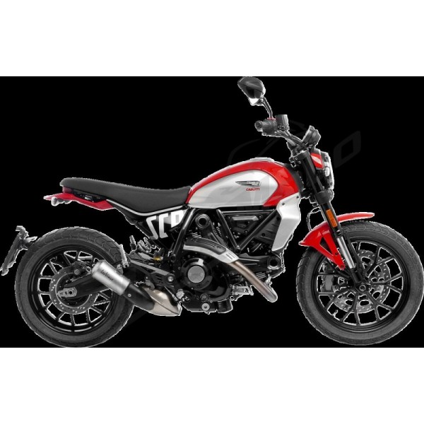LEOVINCE LV-10 Slip-On Muffler DUCATI SCRAMBLER 803 23-24
