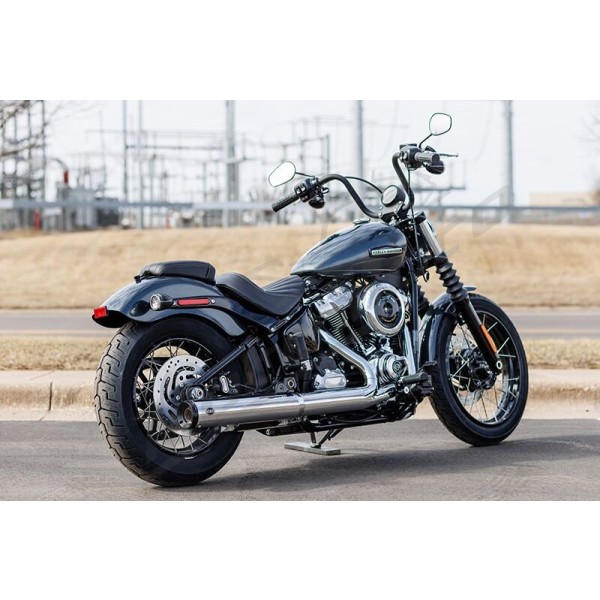 S&S CYCLE Grand National Slip-On Muffler Harley Davidson FLHCS / FXBB / FXLRS / FXLRST 1923cc 25