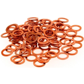MaxTuned 8x12x1,0 Copper Washers 100 pieces