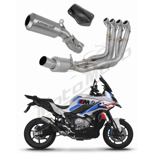 BMW M1000XR 2020-2026 Dominator Full Exhaust System Collector Silencer GPS EX + dB killer