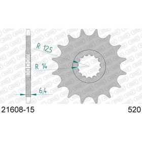 AFAM Steel Standard Front Sprocket 21608 520 13-16 teeth YAMAHA YFM 700 RAPTOR 06-21