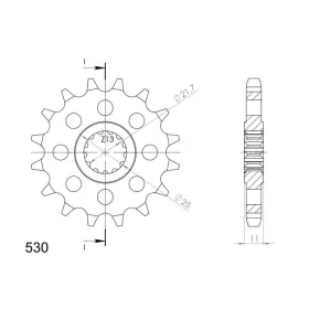Supersprox Front sprocket 580.16