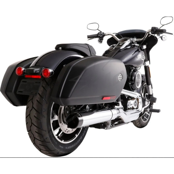 RINEHART RACING 4" užmaunami duslintuvai Harley Davidson FLSB 1750 18-24
