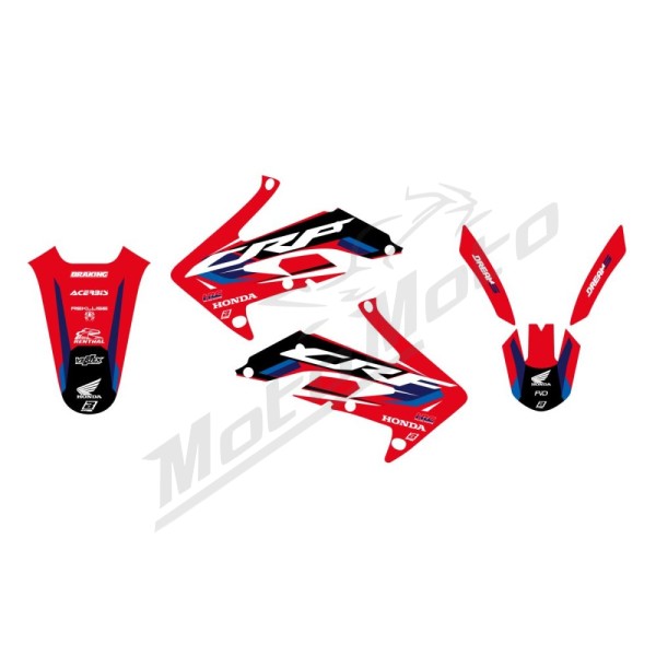 BLACKBIRD RACING Dream 5 Graphic Kit Hodna CRF 450cc 05-08
