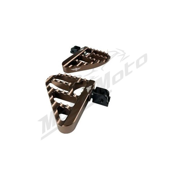 HEINZ BIKES Mini-FloorBoard Footpeg Front/Rear Harley Davidson FLD / FLSTF / FXDL / XR / XL / FXS / FXDF 883/1800 90-20