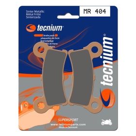 TECNIUM Street Performance Sintered Metal Brake pads MR404 Harley Davidson Tri Glide / Street Glide 1690cc 09-13