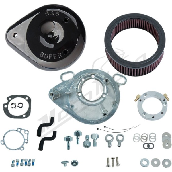 S&S CYCLE Teardrop Air Cleaner Harley Davidson FLD / FLHR / FLHRC 1450-1690cc 01-17