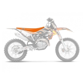 BLACKBIRD Replica Trophy 2022 Seat Cover KTM SX/SX-F/EXC/EXC-F 65-500cc 2019-2024