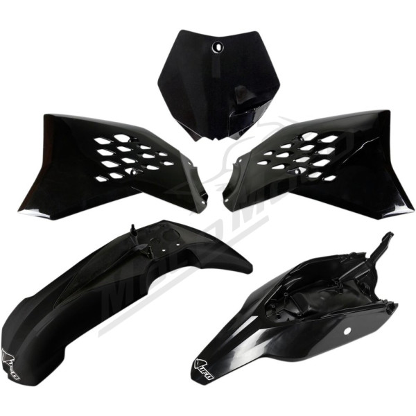 UFO Plastics Set KTM SX 65 2012-2015 Black