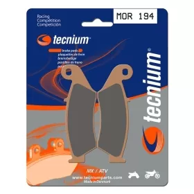 TECNIUM Racing MX/ATV Sintered Metal Brake pads MOR194 Honda / Beta / Kawasaki / Suzuki / Gas Gas 125/650 76-26