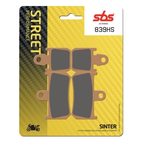 Sbs stabdžių trinkelės Sintered 839HS YAMAHA