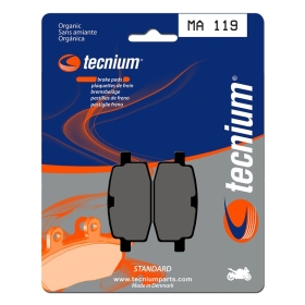 TECNIUM Street Organic stabdžių trinkelės MA119 Italjet / Peugeot / PGO 50cc 92-14