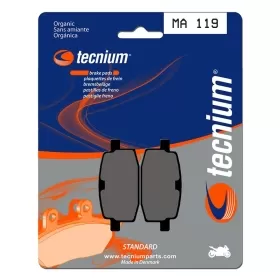TECNIUM Street Organic Brake pads MA119 Italjet / Peugeot / PGO 50cc 92-14