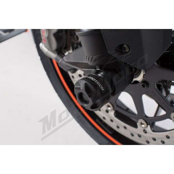 SW-MOTECH Front Axle Slider Set KTM Duke / Super Duke 790-1290 16-23
