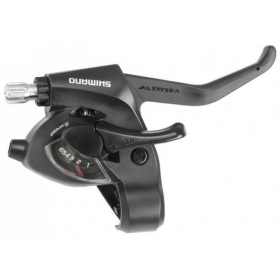 GEAR DERAILLEUR HANDLE WITH BRAKE HANDLE SHIMANO STEF41-6R 6 GEARS