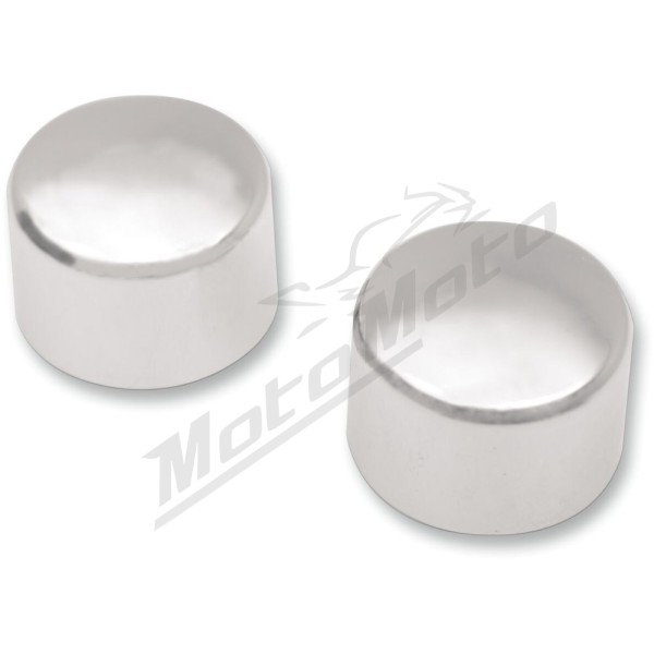 DRAG SPECIALTIES Axle Caps Harley Davidson FLD / FLHR / FLHRC / FLHRSE / FLHRXS / FLHT 1450-1923cc 08-24