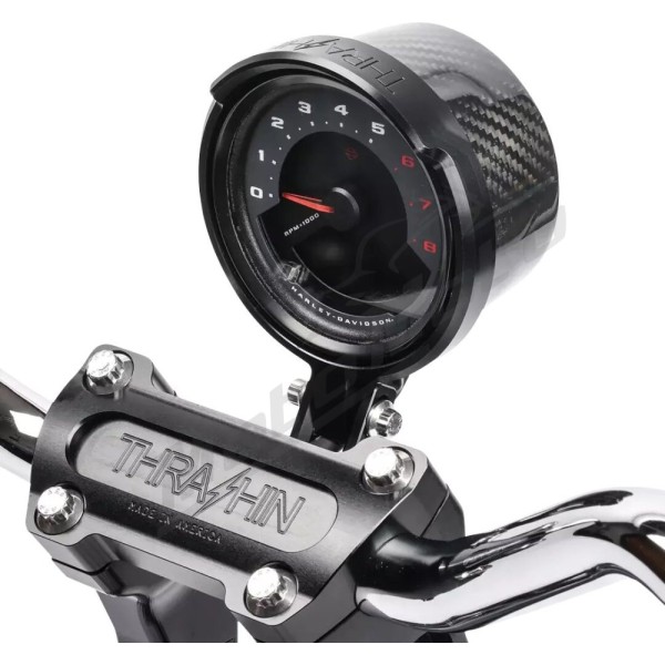 THRASHIN SUPPLY CO. Softail Gauge Relocation Kit Harley Davidson FXBB / FXBR / FXLRS 1868-1923cc 20-25