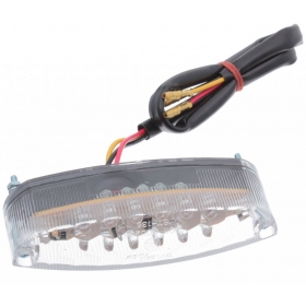 Universal clear LED tail light