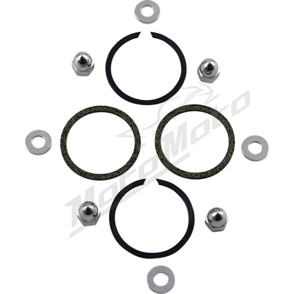 JAMES GASKET Exhaust Port Gasket Kit Harley Davidson 1340-1800cc 1984-2019