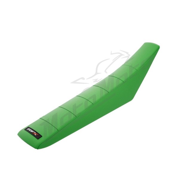RFX Pro Ribbed Seat Cover - Green Kawasaki KX 250/450 19-24