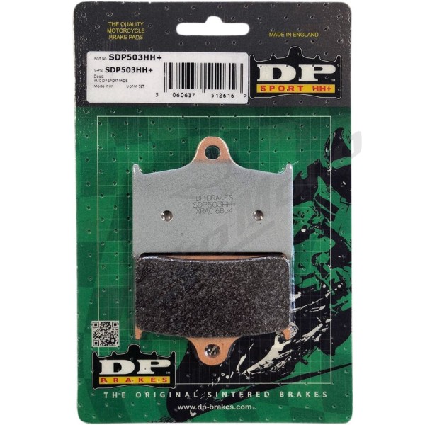 DP BRAKES Standartinės stabdžių trinkelės Triumph Rocket III / Sprint / Thunderbird / Tiger Explorer 1600-2300cc 09-19