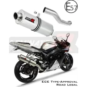 Duslintuvo kompl. Dominator OVAL YAMAHA YZF R1 1000 RN09 2002-2003