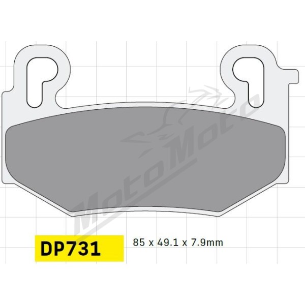DP BRAKES Standard DP Sintered Brake Pads BMW R 1300cc 23-25