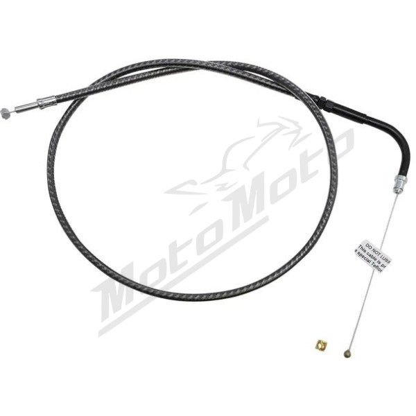MAGNUM SHIELDING Karbon Fiber Throttle Cable Harley Davidson FLS / FLSTC / FXS / FXSTS / FXDL / FXSTN 1340/1800 96-17 78cm