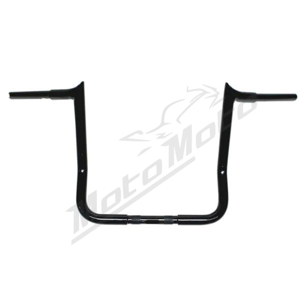 MAGNUM SHIELDING Viking Handlebar Black 89.5x25.5cm Harley Davidosn FLH / FLHT / FLHTC / FLHTK / FLHX / FLHXXX 1340/1977 96-24
