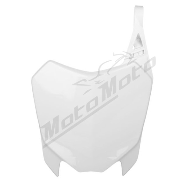 Priekinio numerio plastikas baltas CEMOTO Honda CRF 110 2013–2018
