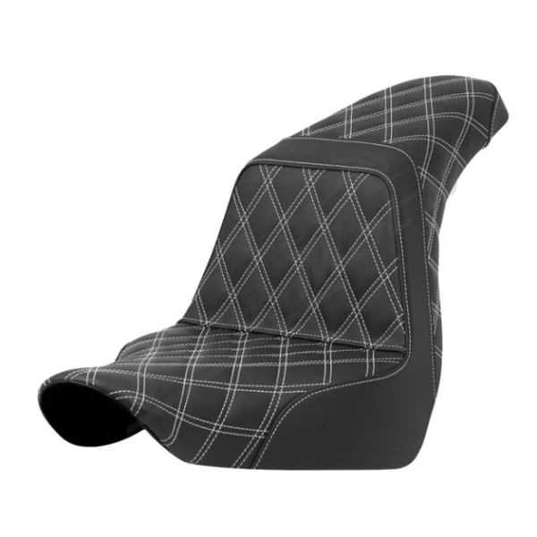 SADDLEMEN Lattice Stitch Step-Up Seat Harley Davidson FLSB / FXLR / FLXRS / FXLRST 1750-1923 18-25