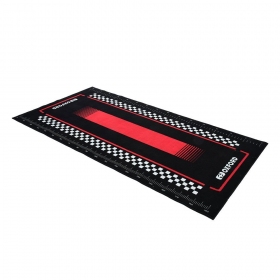 Oxford Workshop Mat Pitlane Red