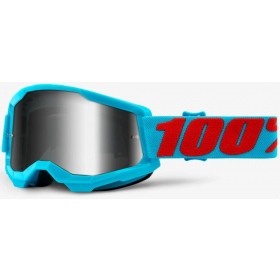 Krosiniai 100% Strata 2 Summit akiniai (Veidrodinis stikliukas)