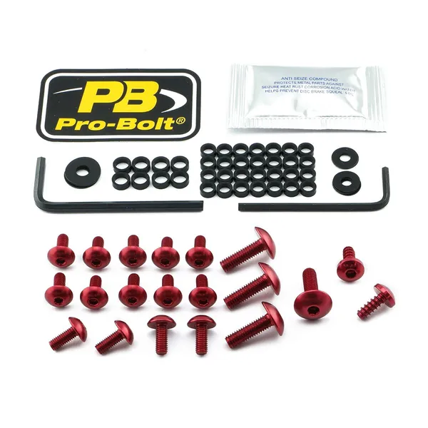 PRO BOLT Aluminium Fairing Bolt Kit for Yamaha YZF-R3 300cc 15-18