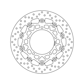 Brembo Serie Oro priekinis stabdžių diskas Suzuki DL / GSF / GSR / GSX