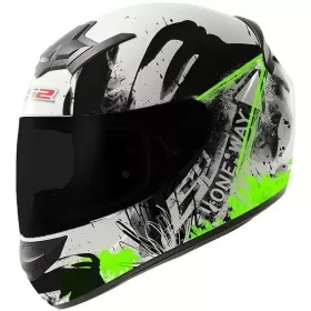 SALE! Full Face helmet LS2 FF352 ONE FLUO XL WITH TINTED VISOR