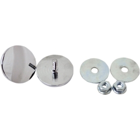 LA CHOPPERS Fairing Mirror Hole Plugs Harley Davidson FLFBS / FLHR / FLHRC / FLHT / FLHTC / FLHTK / FLHX / FLTR / RA / XL 883-1923 96-22