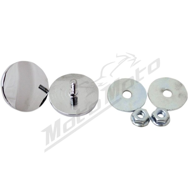 LA CHOPPERS Fairing Mirror Hole Plugs Harley Davidson FLFBS / FLHR / FLHRC / FLHT / FLHTC / FLHTK / FLHX / FLTR / RA / XL 883-1923 96-22