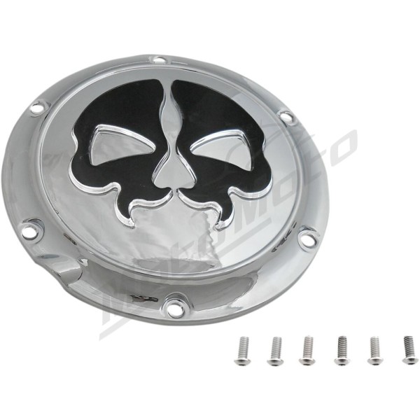 DRAG SPECIALTIES Split Skull Derby Cover Harley Davidson XL 883-1200cc 04-22