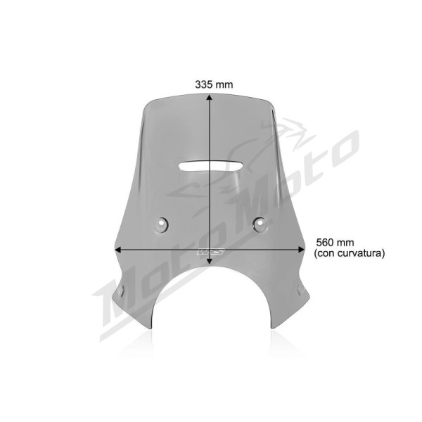 WRS Motorcycle Fairing Windscreen Dark Smoke Husqvarna Norden 901 ABS 22-24