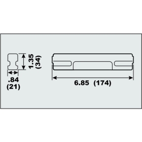Perf anods variklio tvirtinimo dalis Johnson/Evinrude E-TEC / E-TEC G2