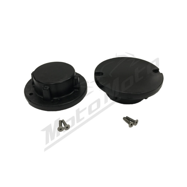 JetPort bolt in caps, black (2pcs) 76,2 mm